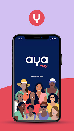 Android application Aya Contigo screenshort