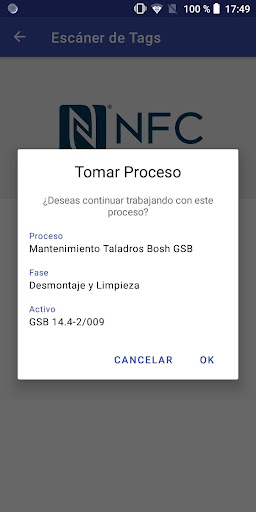 Kaytek Process Assistant Screen 2