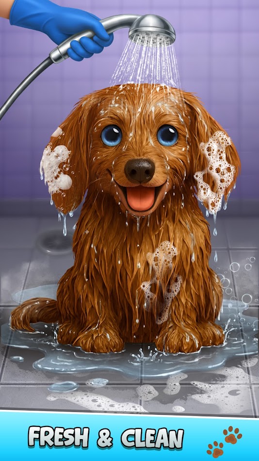 #8. PawSpa Pet House ASMR Cleaning (Android) By: Kids Games Factory
