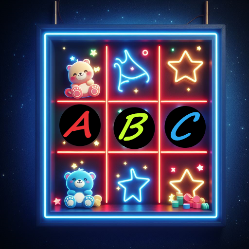 ABC Tic Tac Toe Learn Alphabet logo
