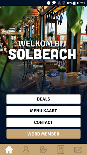 Android application Solbeach screenshort