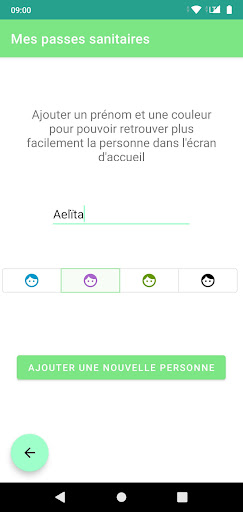 Mes passes sanitaires Screen 2
