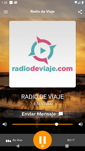 Android application Radio de Viaje screenshort