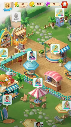 Elsa's Garden:Merge Adventure - Screenshot 4