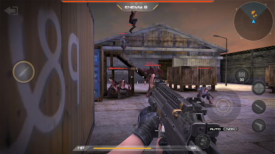 zombie comando shooting: offline game militer fps