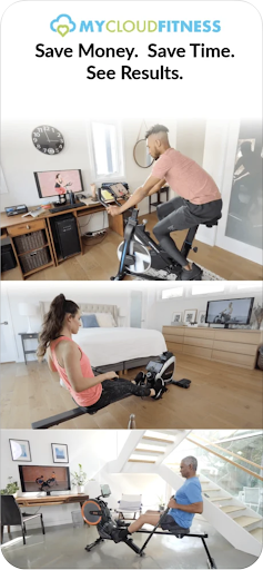 Android application MyCloudFitness screenshort