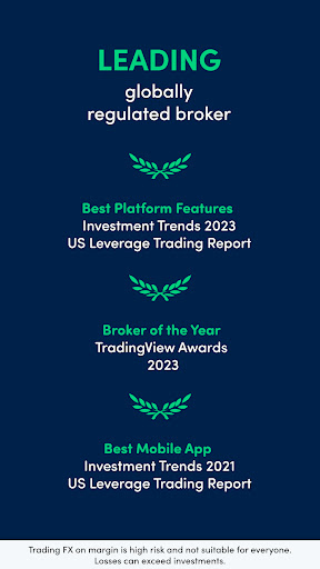 Screenshot of OANDA - Forex trading