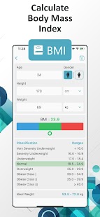 BMI Calculator: BMR calculator Screenshot