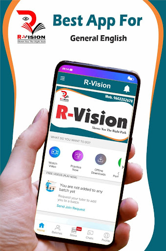Android application R - Vision screenshort