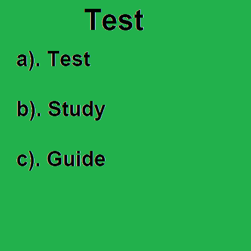 Test Study Guide logo