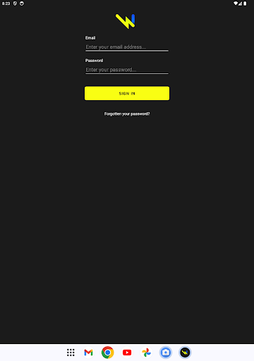Android application WorkBolt screenshort