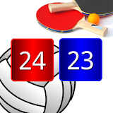 Volleyball Pong Scoreboard, Match Point Scoreboard icon