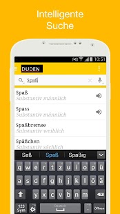 Duden German Dictionaries Tangkapan layar