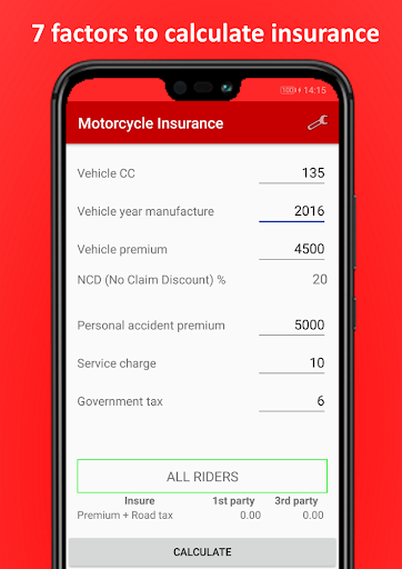 [Updated] Motorcycle Insurance Calculator FREE for PC / Mac / Windows