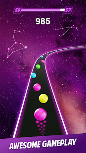 Dancing Ball Color - Road Run Game  Screenshots 4