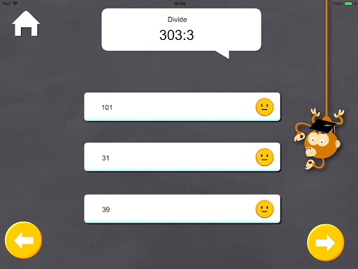 Android application Mixed Math quiz screenshort