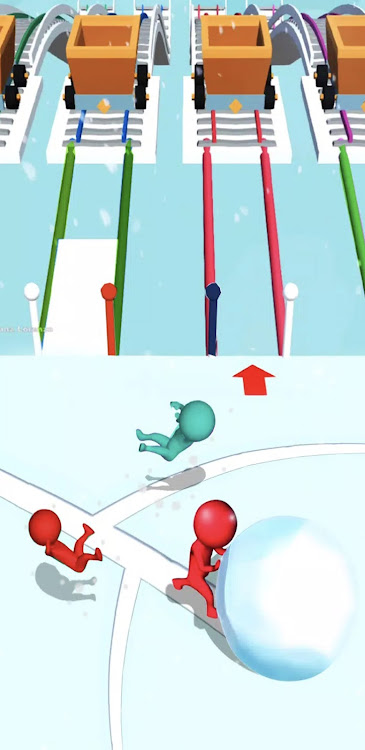 Bridge Run: Snow Race 3D - 1 - (Android)