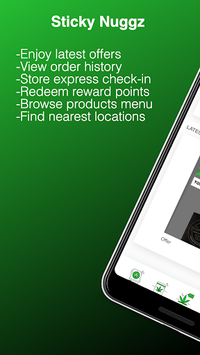 Android application Sticky Nuggz screenshort