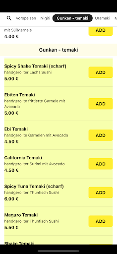 Sushi Sumo Screen 3