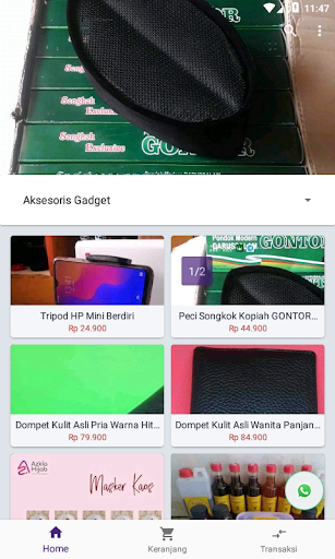 Android application Toko Gandok screenshort