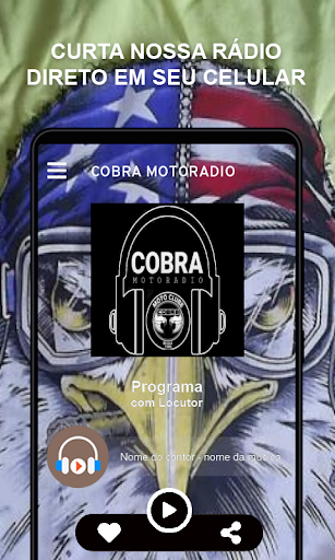 Android application Cobra Motoradio screenshort