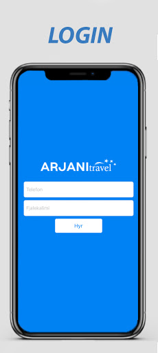 Android application Staff - Arjani Travel screenshort