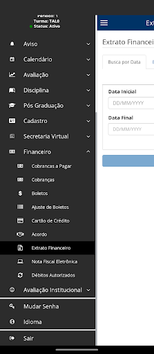 Méliès - Portal do Aluno Screen 3