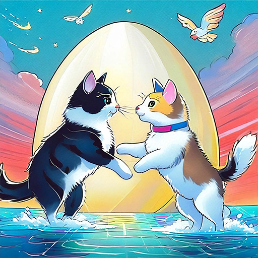 Cats vs Dogs Merge Animals 1.0.5 Icon