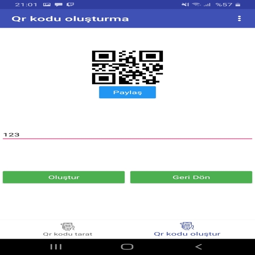 qr code scanner and generator Screen 2