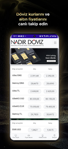 Nadir Döviz Screen 3