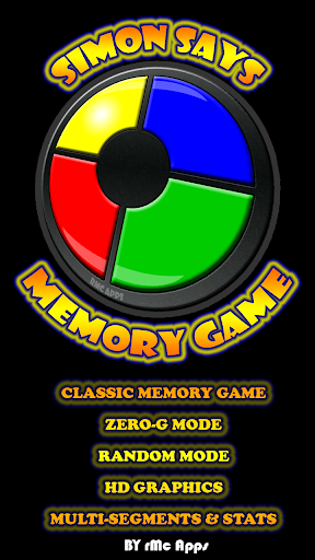 Android application Simon Says - Memory Game screenshort