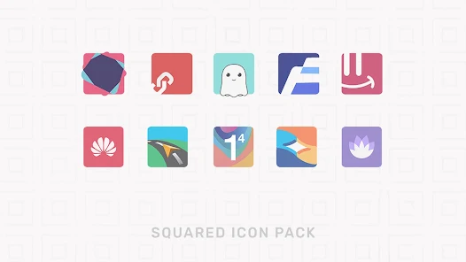 Squared – Square Icon Pack v4.1.5 [Patched]