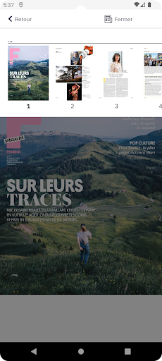 Femina, le magazine Screen 2