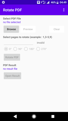 アプリのプレビュー