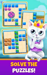 Royal Cat Puzzle:Game & Jigsaw