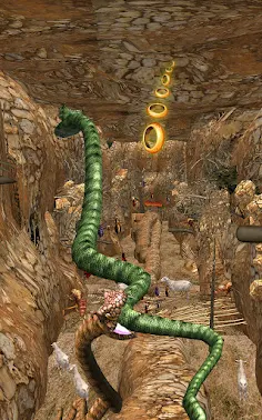 Anaconda Snake Jungle Run 3D - Screenshot 1