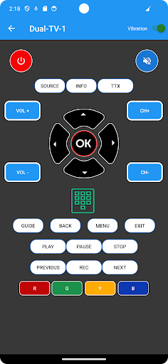 Remote Control for Dual Tv Screen 3