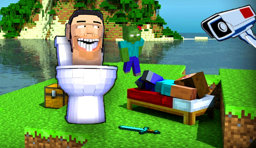 Skibidi WC Mod Minecraft