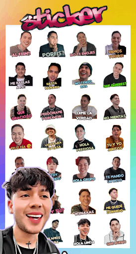 Kimberly y jD pantoja stickers