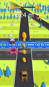 Traffic Car Run 2D : Car games  screenshots 1