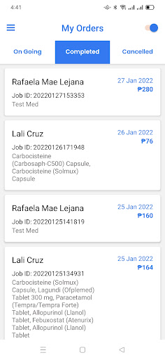 MedMover Rider Screen 2