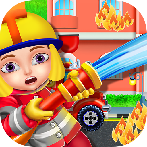 Firefighters Fire Rescue Kids  Icon