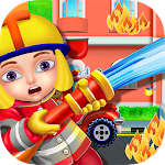 Cover Image of ดาวน์โหลด นักผจญเพลิง Fire Rescue Kids - เกมสนุก ๆ สำหรับเด็ก  APK