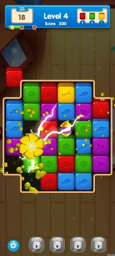 Square Smash Match3 - Screenshot 4