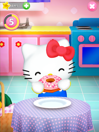 Talking Hello Kitty - Virtual pet game for kids apkpoly screenshots 8