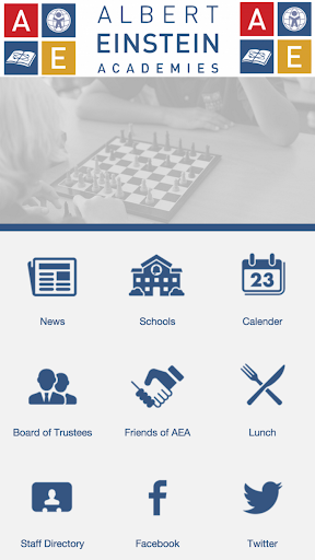 Android application Albert Einstein Academies screenshort