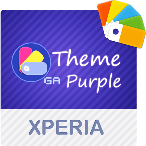 COLOR™ XPERIA Theme | PURPLE 1.0.1 Icon