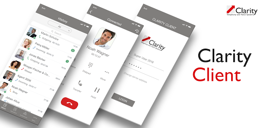 Android application Clarity Client screenshort