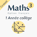 cours de maths 3eme année collège en Français