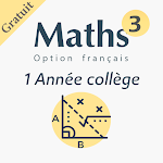 cours de maths 3eme année collège en Français Apk